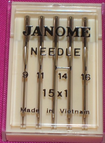 Janome sewing machine needles - janome,