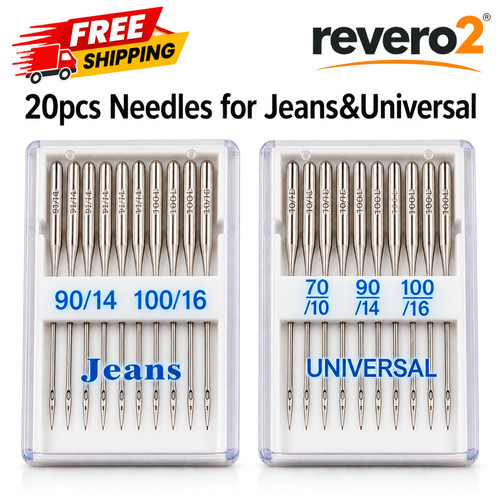 20x sewing machine needles - 20x,