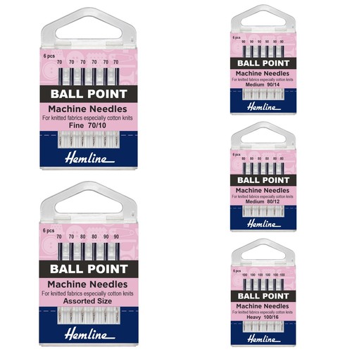 Hemline ballpoint all sizes - 'ballpoint,