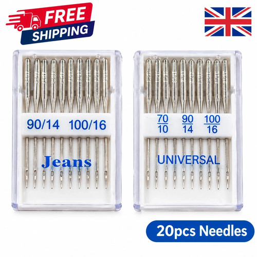 20x sewing machine needles - 20x,